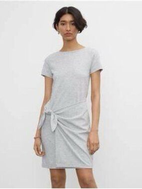 NWT - Club Monaco Twansia Wrap TShirt Midi Dress - Size Small